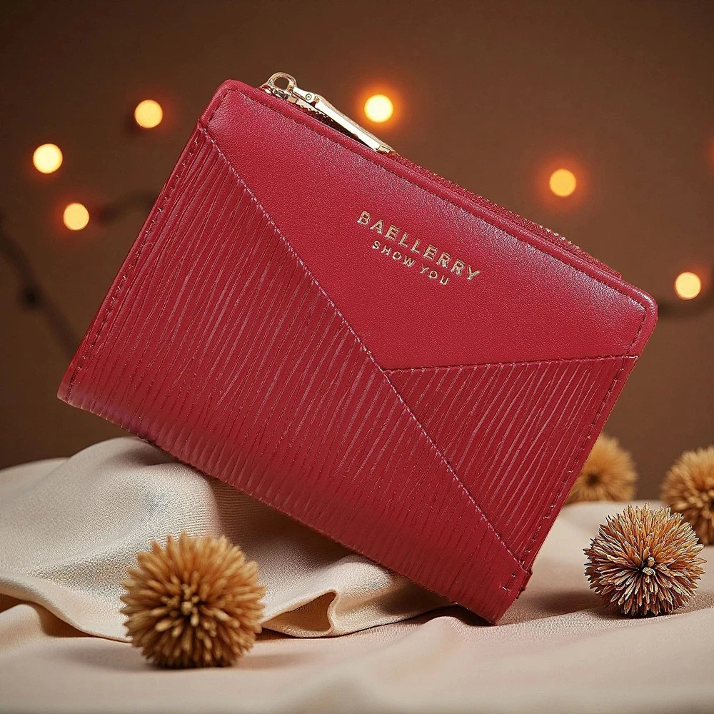 Маленький женский кошелек Baellerry в корейском стиле — карман на молнии из искусственной кожи, мини-держатель для карт для повседневного использования
Маленький женский кошелек Baellerry в корейском стиле — карман на молнии из искусственной кожи, мини-держатель для карт для повседневного использования