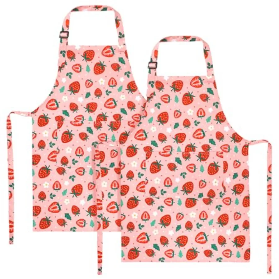 2 Pack Apron, Cute Cooking Aprons, Waterproof Art Apron with Pockets, Toddler Painting Artist Apron Adjustable
2 Pack Apron, Cute Cooking Aprons, Waterproof Art Apron with Pockets, Toddler Painting Artist Apron Adjustable