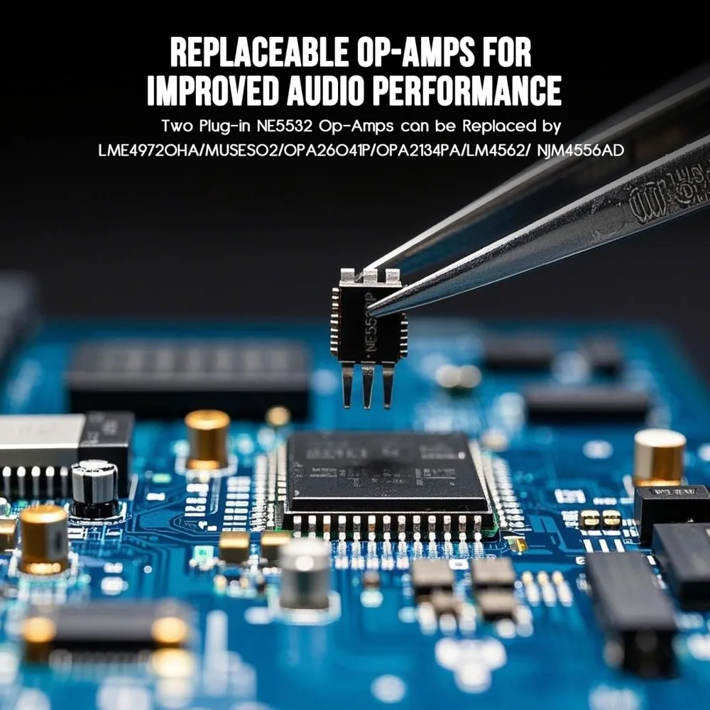 Bluetooth 5.4 Amplifier, 300W x2 Wireless Mini Amplifier Home Audio Stereo, TPA3255 2 Channel Class d amp Integrated Receiver
Bluetooth 5.4 Amplifier, 300W x2 Wireless Mini Amplifier Home Audio Stereo, TPA3255 2 Channel Class d amp Integrated Receiver