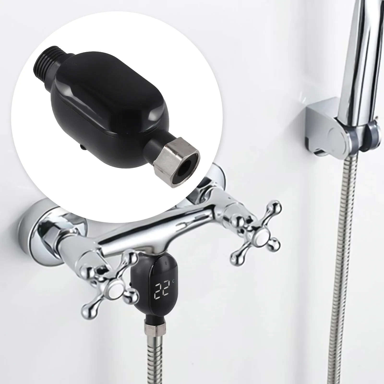 Светодиодный дисплей температуры для ванной с сенсорным управлением, точный измеритель температуры воды, 106*45 мм, простая установка
Светодиодный дисплей температуры для ванной с сенсорным управлением, точный измеритель температуры воды, 106*45 мм, простая установка