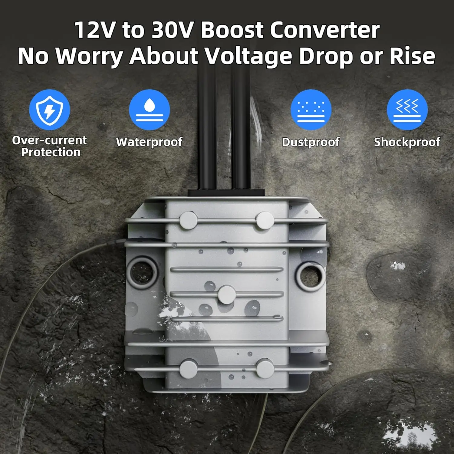 Suitable for trucks a 12V24V to 30V DC step-up power supply cable with cigarette lighter plug, 10-28V to 30V 3.5A conversion kit
Suitable for trucks a 12V24V to 30V DC step-up power supply cable with cigarette lighter plug, 10-28V to 30V 3.5A conversion kit