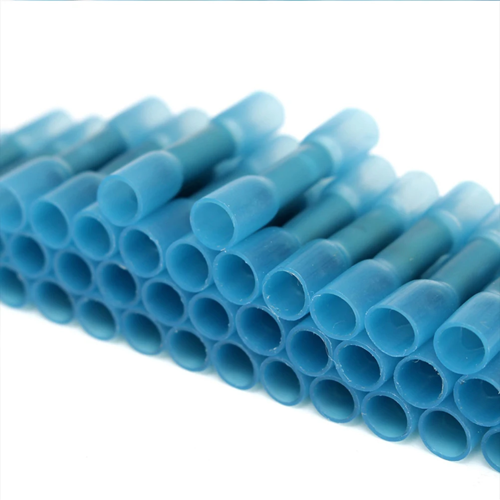 100 pcs Waterproof Heat Shrink Tube Electrical Connectors Wire Terminals Copper Barrel Crimp Seal Butt Connectors Terminal
100 pcs Waterproof Heat Shrink Tube Electrical Connectors Wire Terminals Copper Barrel Crimp Seal Butt Connectors Terminal