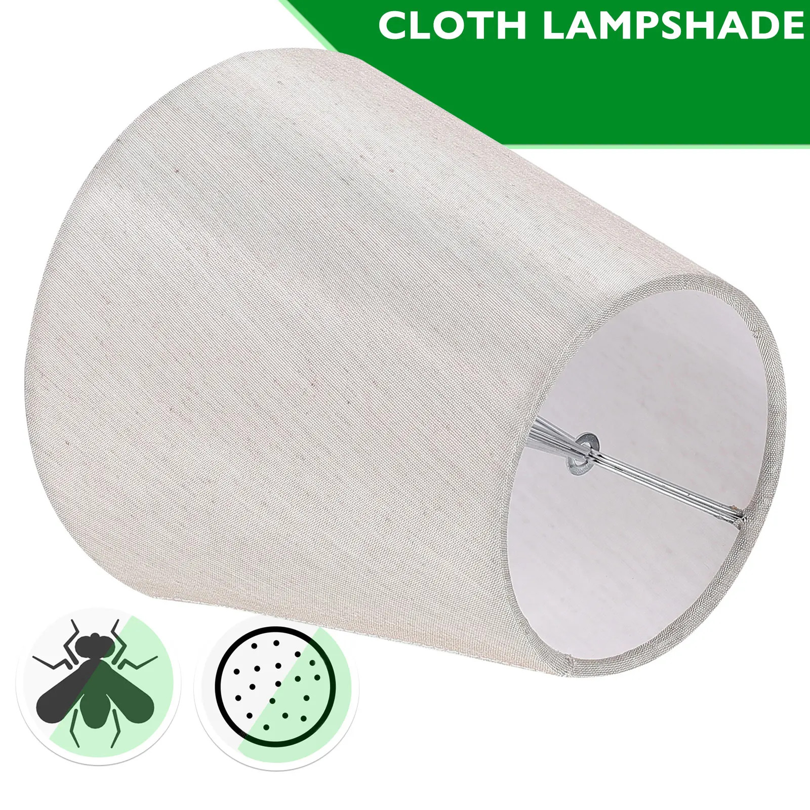 Lampshade Simple Lampshade Decor Grey Lamp Cover Accessory Warm Atmosphere Bedroom Lighting Dust Protection Easy Install
Lampshade Simple Lampshade Decor Grey Lamp Cover Accessory Warm Atmosphere Bedroom Lighting Dust Protection Easy Install