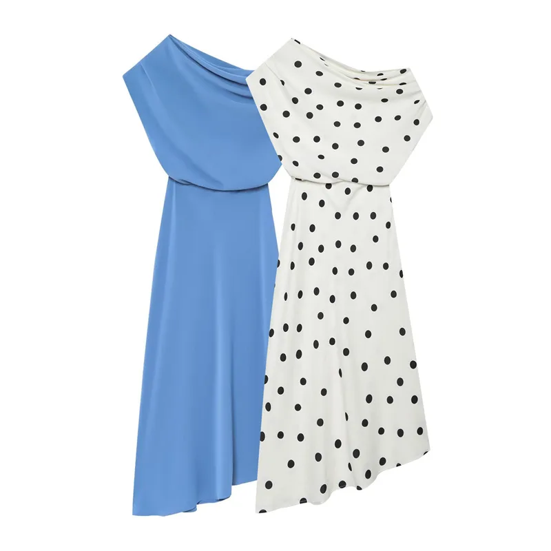 Withered Irregular Sloping Shoulders, Waist Cinching, Simple Long Skirt, Elegant Dressing Style Elegant Party Dresses
Withered Irregular Sloping Shoulders, Waist Cinching, Simple Long Skirt, Elegant Dressing Style Elegant Party Dresses