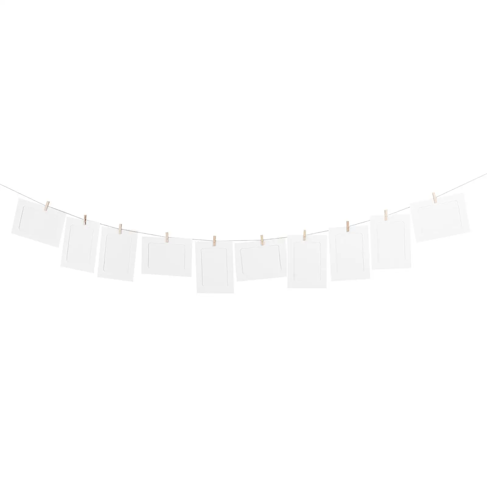 10 Pcs Tinsel Garland DIY Picture Frame Clip Craft Paper Photo Frames Bamboo Office with Clips
10 Pcs Tinsel Garland DIY Picture Frame Clip Craft Paper Photo Frames Bamboo Office with Clips