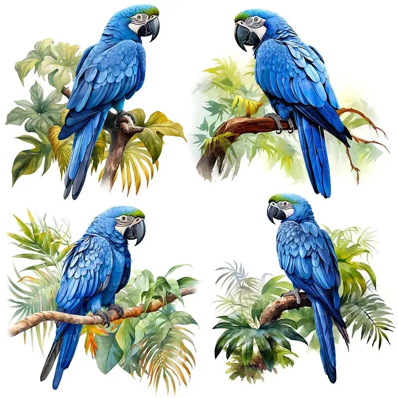 Hyacinth Macaw Parrot Watercolor Wall Stickers Bedroom Kids Room Background Decoration Animals Home Decor Wallpaper S395
Hyacinth Macaw Parrot Watercolor Wall Stickers Bedroom Kids Room Background Decoration Animals Home Decor Wallpaper S395