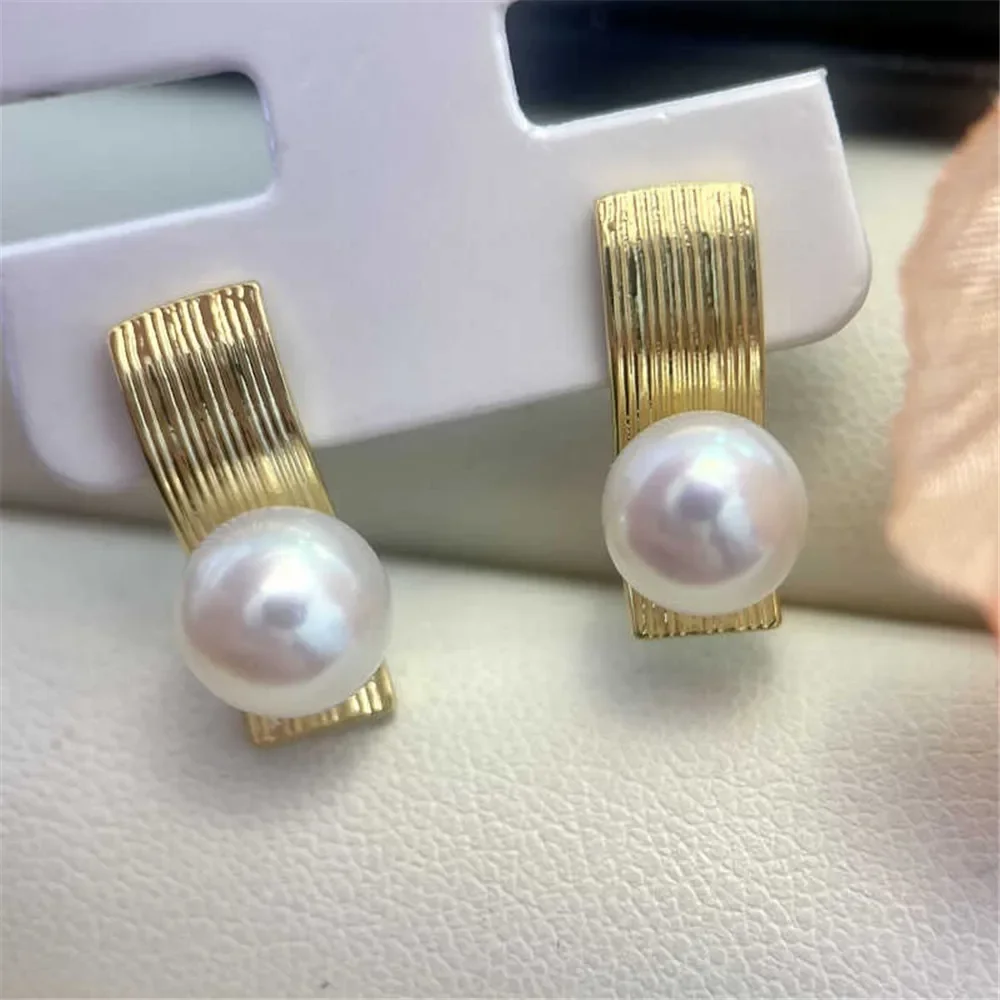 Gold Plated Pearl Earring Settings, DIY Jewelry Making Supplies, Blank Ear Stud Bases for Handmade Accessories, 1pair No Pearl
Gold Plated Pearl Earring Settings, DIY Jewelry Making Supplies, Blank Ear Stud Bases for Handmade Accessories, 1pair No Pearl