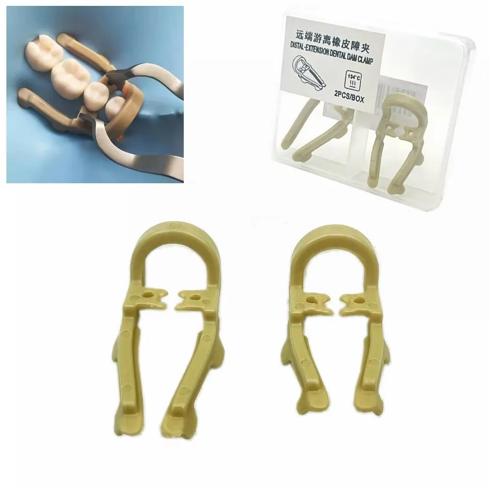 10 Boxes Dental Resin Clamp Dental Dam Clips Using with Matrix Autoclavable 134℃ For Dental Lab
10 Boxes Dental Resin Clamp Dental Dam Clips Using with Matrix Autoclavable 134℃ For Dental Lab