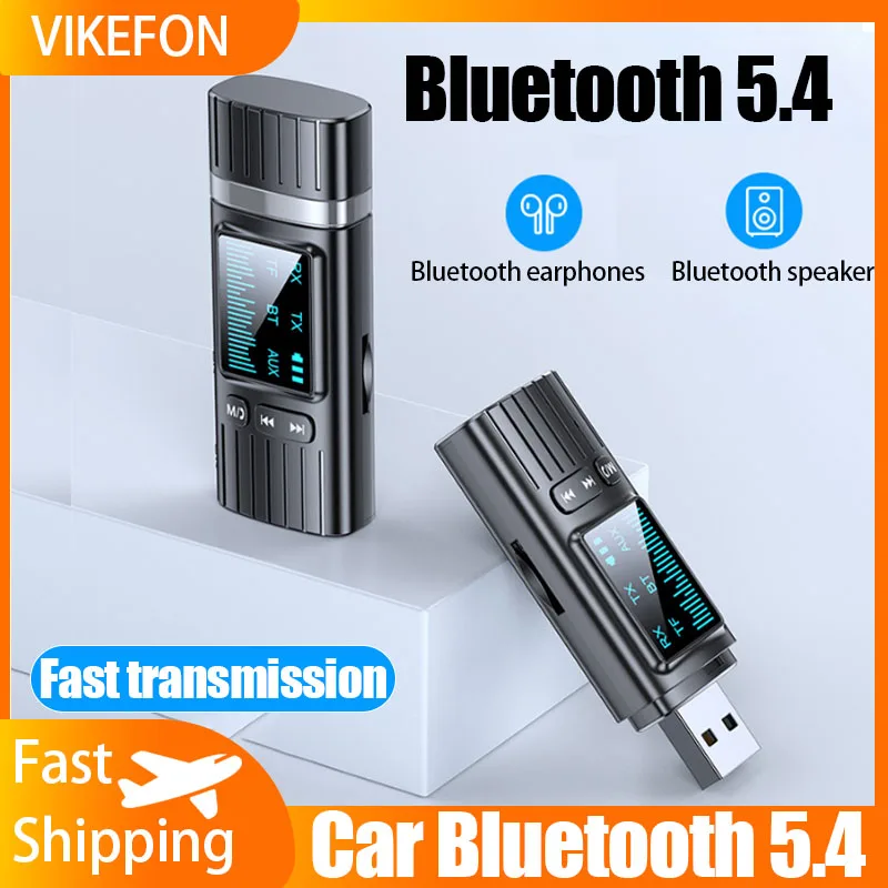 2-в-1 USB Bluetooth5.4 приемник-передатчик аудио адаптер светодиодный HD экран ТВ компьютер Bluetooth с экраном адаптер 3,5 мм
2-в-1 USB Bluetooth5.4 приемник-передатчик аудио адаптер светодиодный HD экран ТВ компьютер Bluetooth с экраном адаптер 3,5 мм