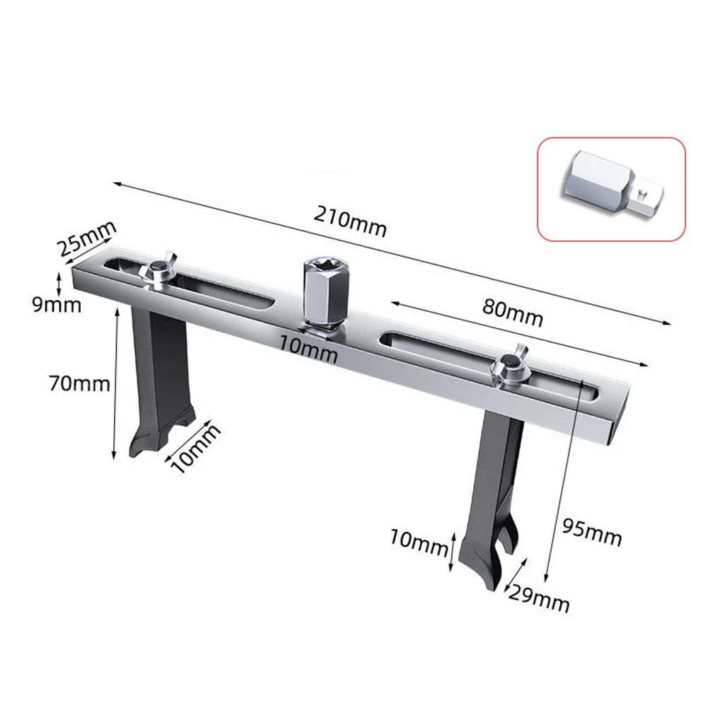 For Car Service Spanner 2 Jaw Design Adjustable Wrench for Fuel Tank Cover and Pump Lid Installation 23-190 mm
For Car Service Spanner 2 Jaw Design Adjustable Wrench for Fuel Tank Cover and Pump Lid Installation 23-190 mm