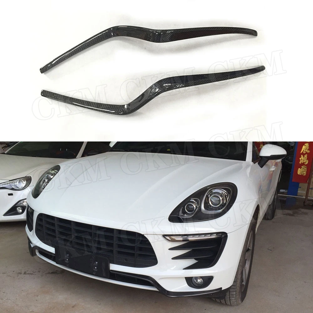 2PCS Carbon Fiber Front Bumper License Plate Trim Air Knife Strips For Porsche Macan 2014-2017 Beard Decoration
2PCS Carbon Fiber Front Bumper License Plate Trim Air Knife Strips For Porsche Macan 2014-2017 Beard Decoration