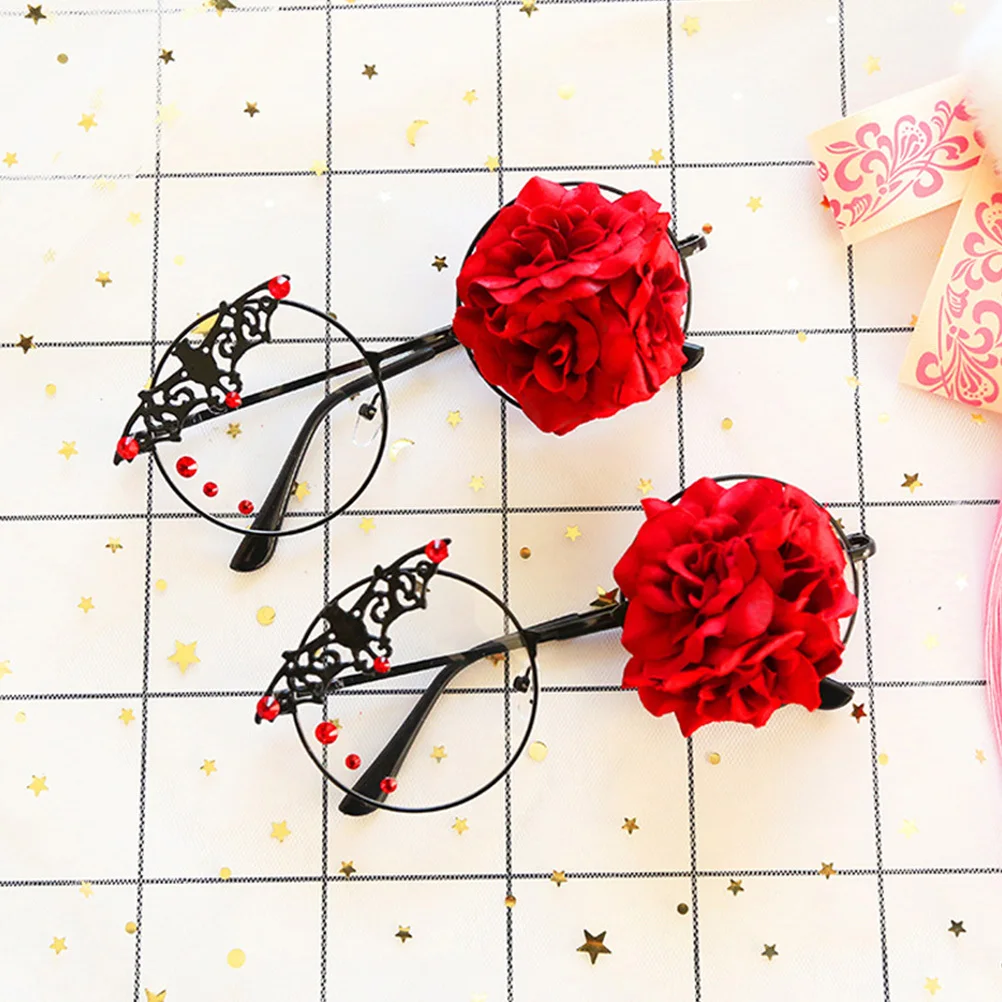 Vintage Steampunk Lolita Glasses Rose Cosplay Eyewear Party Decor Accessories Lolita Eyewear Gothic Eyeglasses
Vintage Steampunk Lolita Glasses Rose Cosplay Eyewear Party Decor Accessories Lolita Eyewear Gothic Eyeglasses