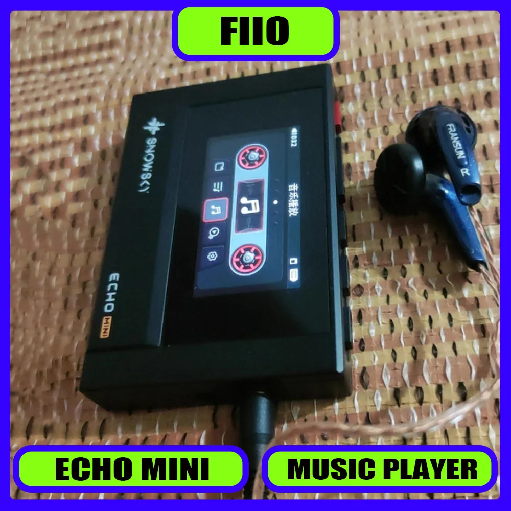 FiiO ECHO MINI Music Player Lossless Portable USB Sound Card Lyrics Display HD Bluetooth 5.3 Walkman Long Life Retro MP3 Gift
FiiO ECHO MINI Music Player Lossless Portable USB Sound Card Lyrics Display HD Bluetooth 5.3 Walkman Long Life Retro MP3 Gift