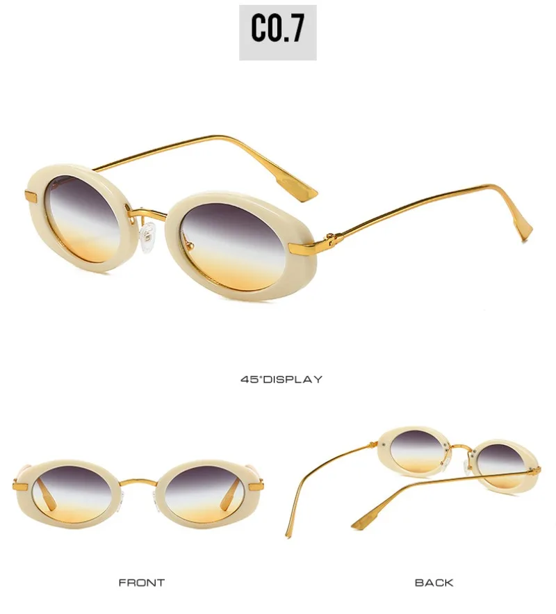 Винтажные овальные солнцезащитные очки, НОВИНКА, женские, люксовый бренд, дизайнерские, маленькие овальные очки, ретро-мода, мужские, с леопардовым принтом
Винтажные овальные солнцезащитные очки, НОВИНКА, женские, люксовый бренд, дизайнерские, маленькие овальные очки, ретро-мода, мужские, с леопардовым принтом