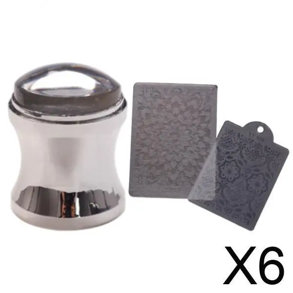 Nail Stamper Kit Soft Head Silicone with Scraper for 5d Nail Art Stickers and Designer Nail Decoration
Nail Stamper Kit Soft Head Silicone with Scraper for 5d Nail Art Stickers and Designer Nail Decoration