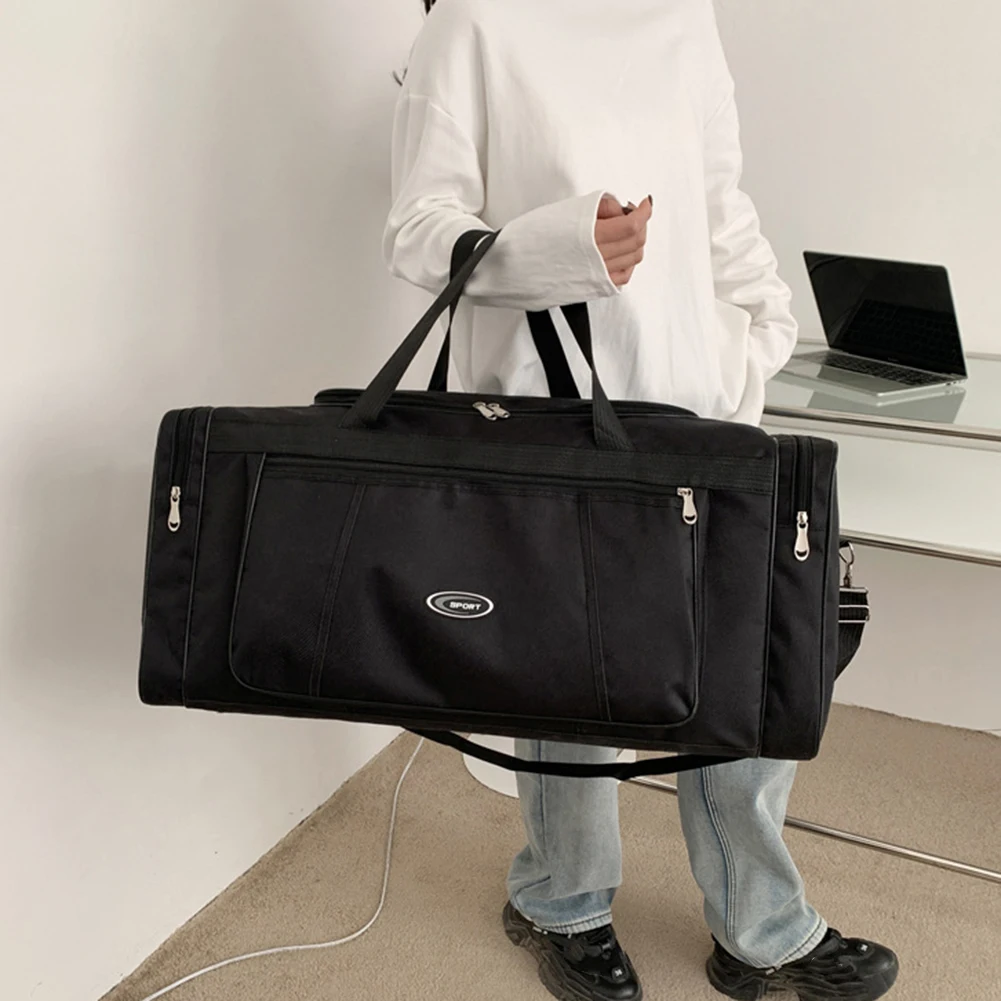 Oxford Dry Wet Separation Bags Large Capacity Portable Gym Bags Multifunctional Wear-resistant Side Zippers for Travel Swimming
Oxford Dry Wet Separation Bags Large Capacity Portable Gym Bags Multifunctional Wear-resistant Side Zippers for Travel Swimming