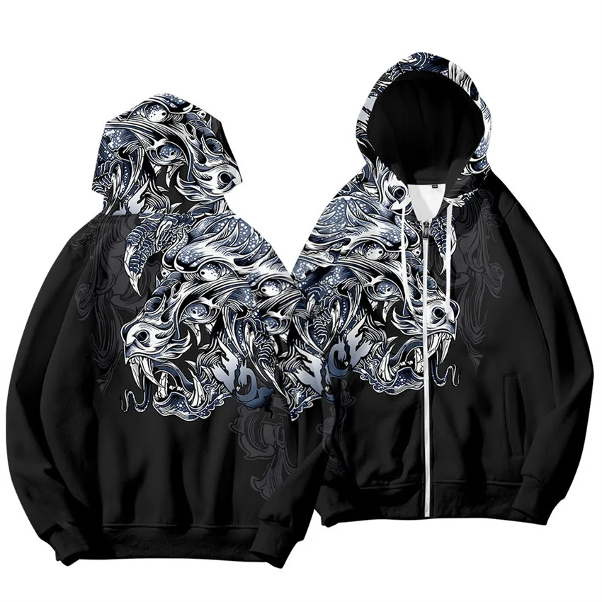 2023 Hip Hop Streetwear Harajuku 3D Chinese Dragon Printed Hoodie Pocket Fleece Hooded Sweatshirt Long Sleeve Mens Coat
2023 Hip Hop Streetwear Harajuku 3D Chinese Dragon Printed Hoodie Pocket Fleece Hooded Sweatshirt Long Sleeve Mens Coat