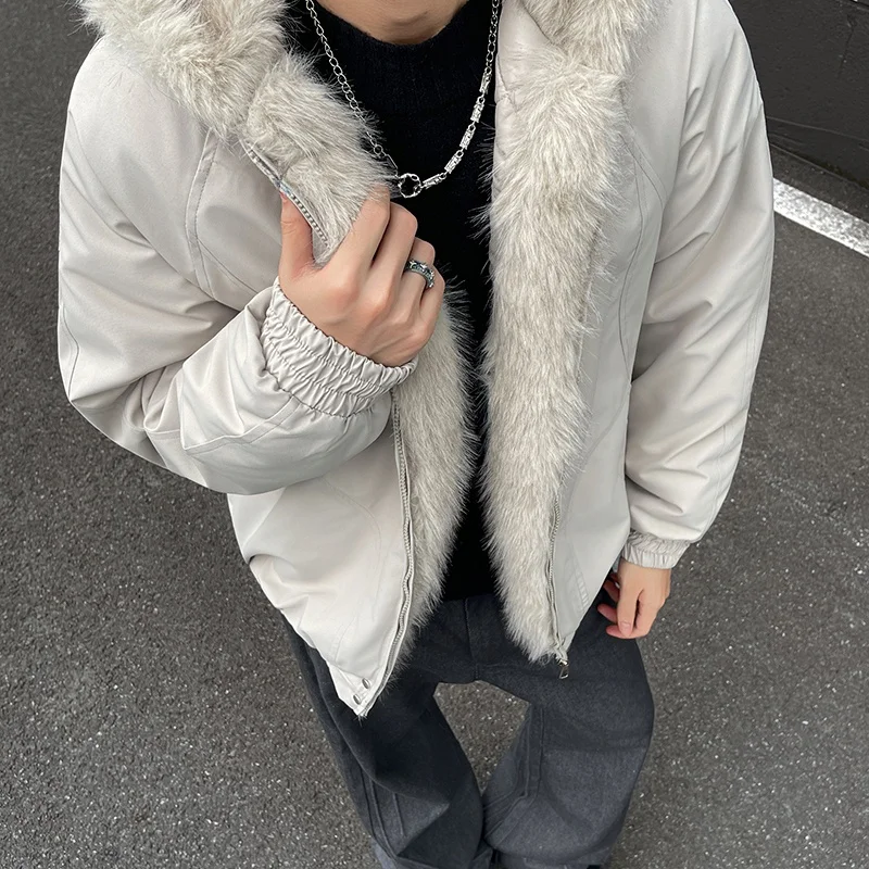 Trendy American Cleanfit Thiened Hooded Men's Cotton Jaet Winter Warm Coat Youth Casual Long Sve Stand Fit Pure Color
Trendy American Cleanfit Thiened Hooded Men's Cotton Jaet Winter Warm Coat Youth Casual Long Sve Stand Fit Pure Color