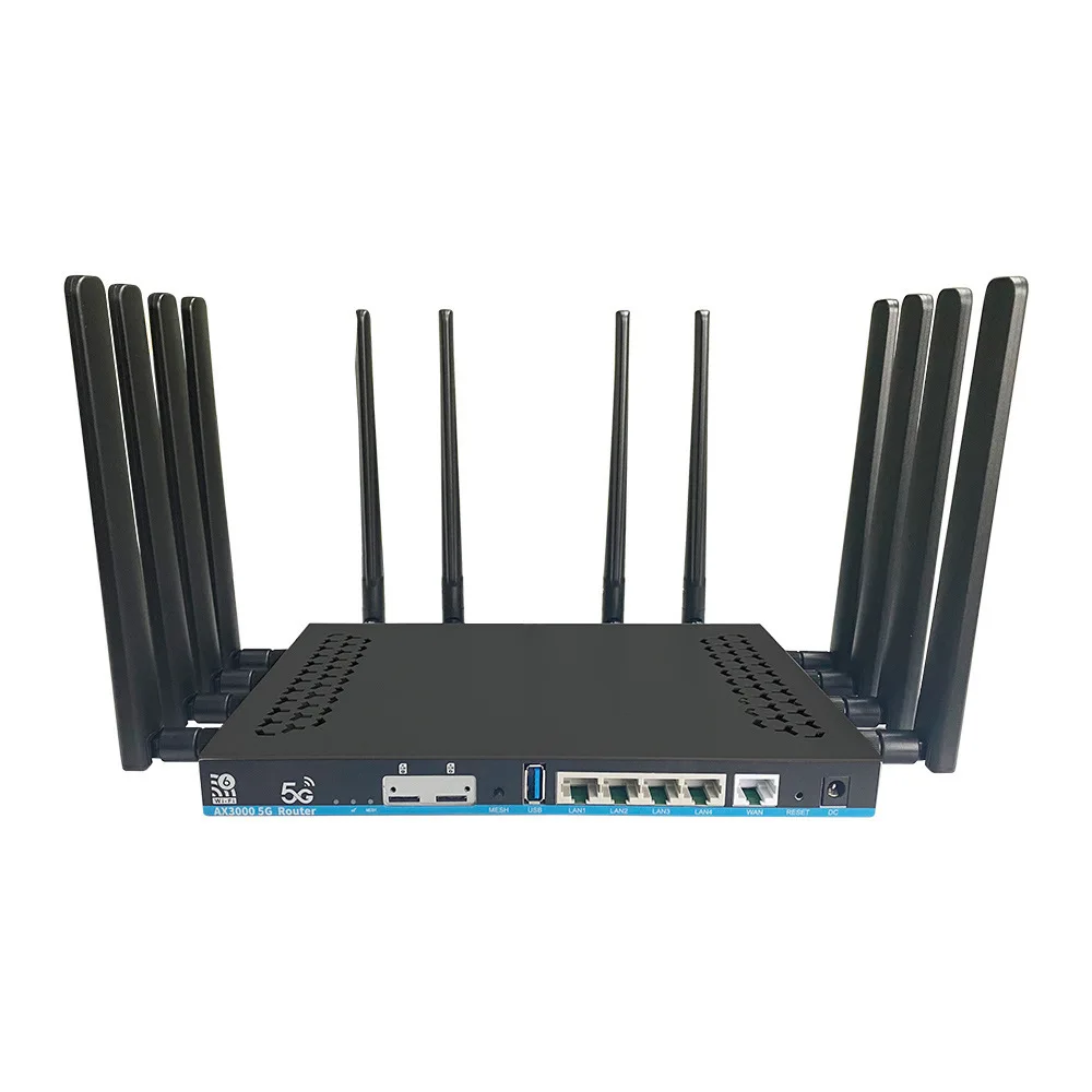 Customized 5g card router mt7981b chip wireless wifi6 gigabit dual card mobile industrial router
Customized 5g card router mt7981b chip wireless wifi6 gigabit dual card mobile industrial router