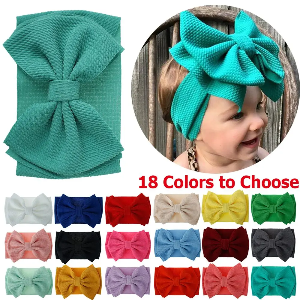 Knotted Elastic Turban Waffle Fabric Kids Headwear Large Bow Headband Hair Bow Headband Double Layer Bow Hairband Bow Hair Band
Knotted Elastic Turban Waffle Fabric Kids Headwear Large Bow Headband Hair Bow Headband Double Layer Bow Hairband Bow Hair Band