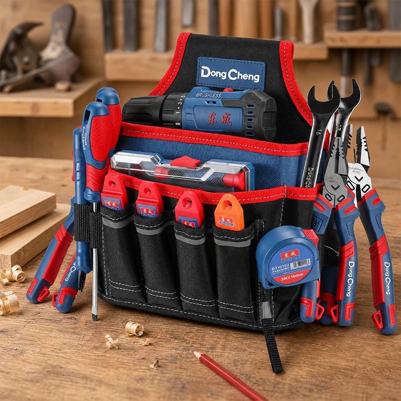 Multifunctional Electrician Tool Waist Bag - Durable, Portable,Oxford cloth Materials, for Drill Wrench Screwdriver Storage Bag
Multifunctional Electrician Tool Waist Bag - Durable, Portable,Oxford cloth Materials, for Drill Wrench Screwdriver Storage Bag