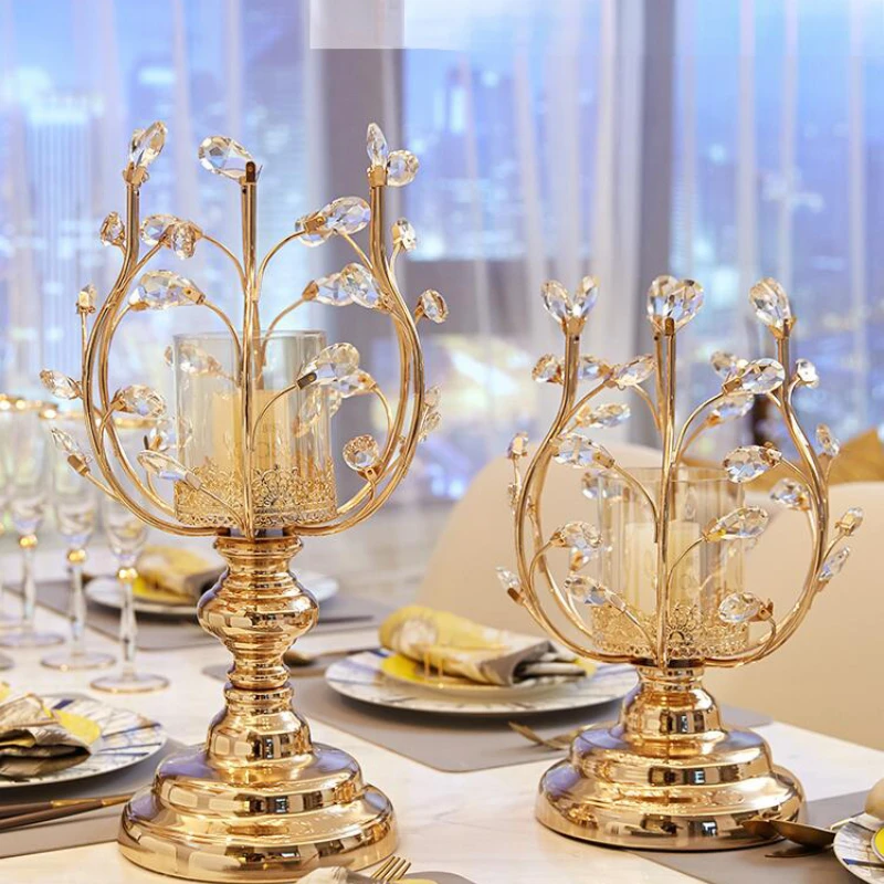 Light Luxury Candlestick Retro Metal Candle Holder Decoration American Style Dining Table Romantic Candlelight Dinner Home
Light Luxury Candlestick Retro Metal Candle Holder Decoration American Style Dining Table Romantic Candlelight Dinner Home