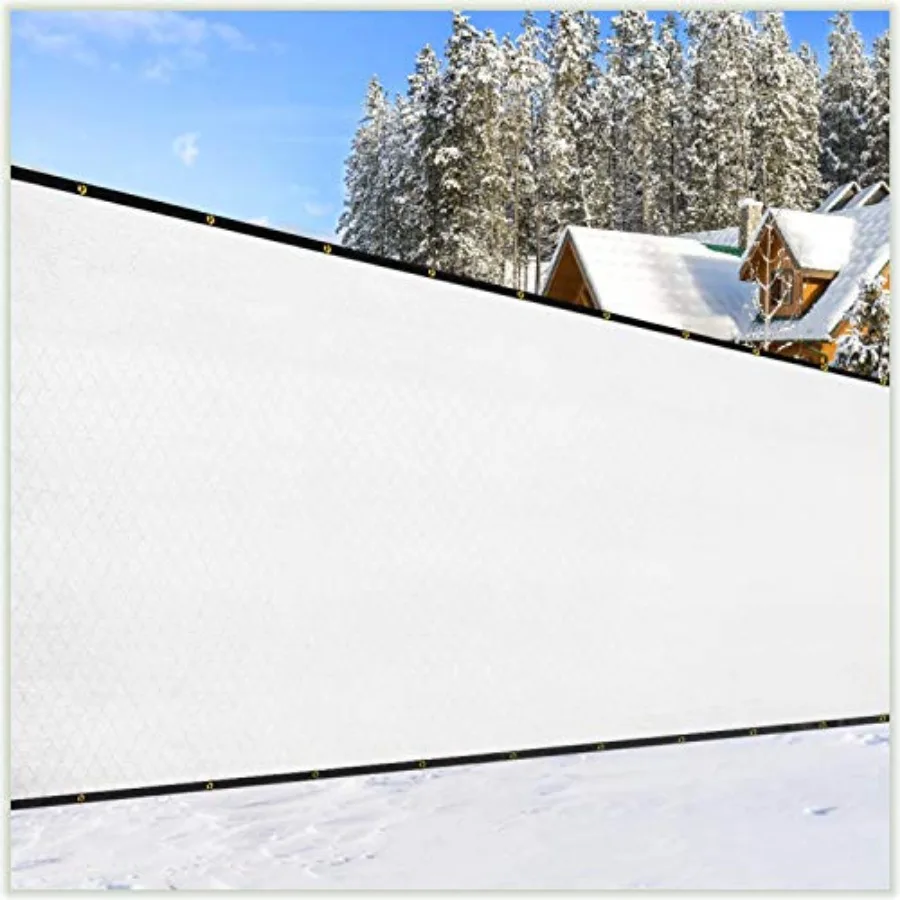 5' x 50' Fence Privacy Screen Windscreen Cover Fabric Shade Tarp Netting Mesh Cloth - Commercial Grade 170 GSM - Cable Zip Ties
5' x 50' Fence Privacy Screen Windscreen Cover Fabric Shade Tarp Netting Mesh Cloth - Commercial Grade 170 GSM - Cable Zip Ties