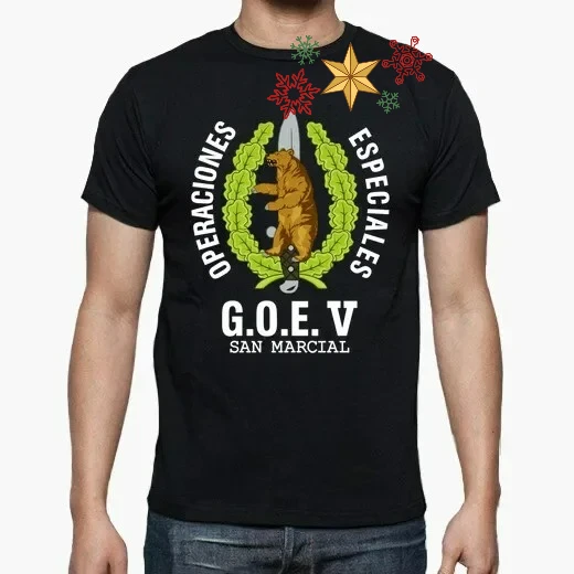 Spanish Legion GOE V San Marcial Mod.01 Special Operations Emblem T-Shirt. Summer Cotton O-neck Men's Short Sleeve T-Shirt New
Spanish Legion GOE V San Marcial Mod.01 Special Operations Emblem T-Shirt. Summer Cotton O-neck Men's Short Sleeve T-Shirt New