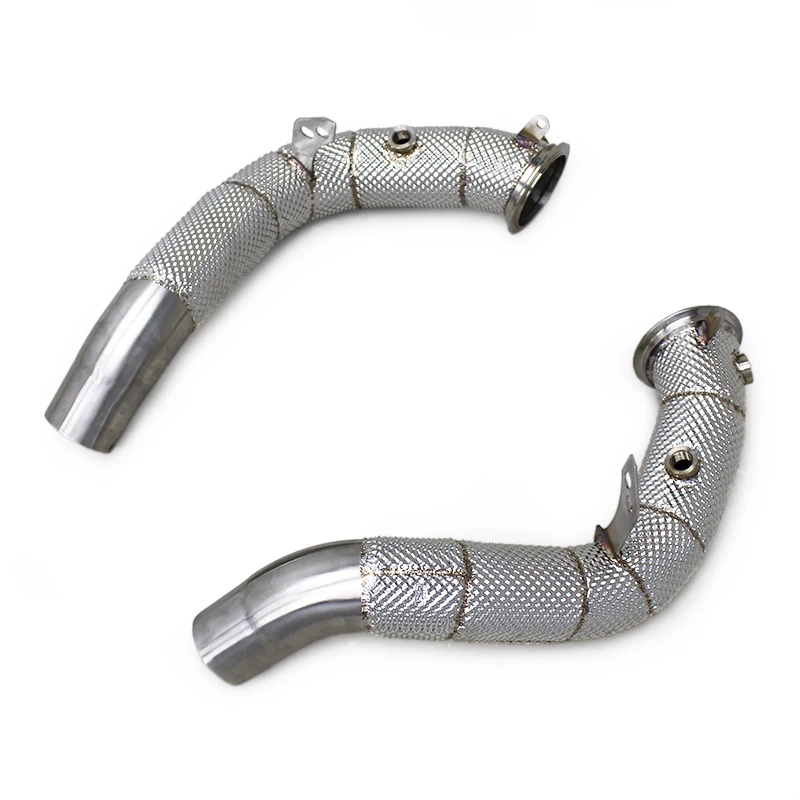 Auto Heat Shield Exhaust Downpipe For BMW X5/X6 B58 3.0T G05/G06 2019-2023 High Flow Pipe Exhaust
Auto Heat Shield Exhaust Downpipe For BMW X5/X6 B58 3.0T G05/G06 2019-2023 High Flow Pipe Exhaust