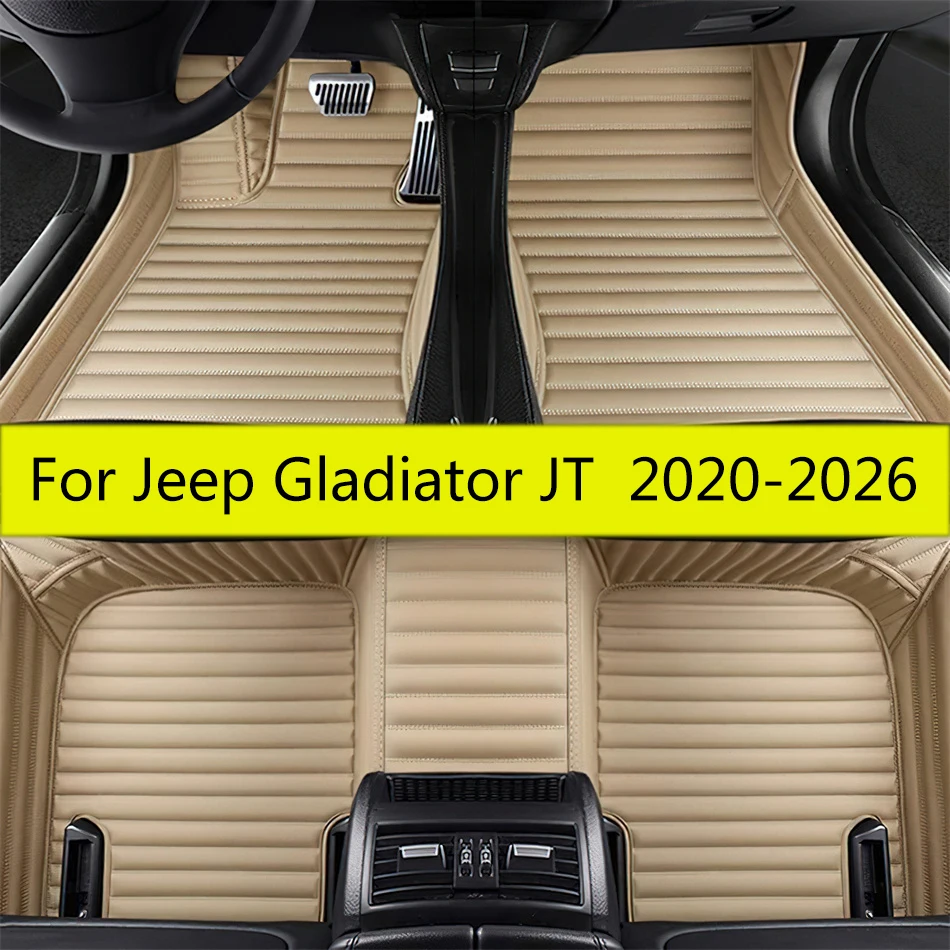 Auto Carpets Pads Fit For Jeep Gladiator JT 2020 2021 2022 2023 2024 2025 2026 Custom Leather Full Set Car Floor Mats Foot Rugs
Auto Carpets Pads Fit For Jeep Gladiator JT 2020 2021 2022 2023 2024 2025 2026 Custom Leather Full Set Car Floor Mats Foot Rugs