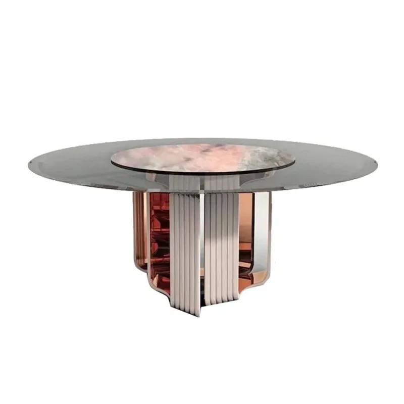 Light luxury simple large apartment dining table
Light luxury simple large apartment dining table