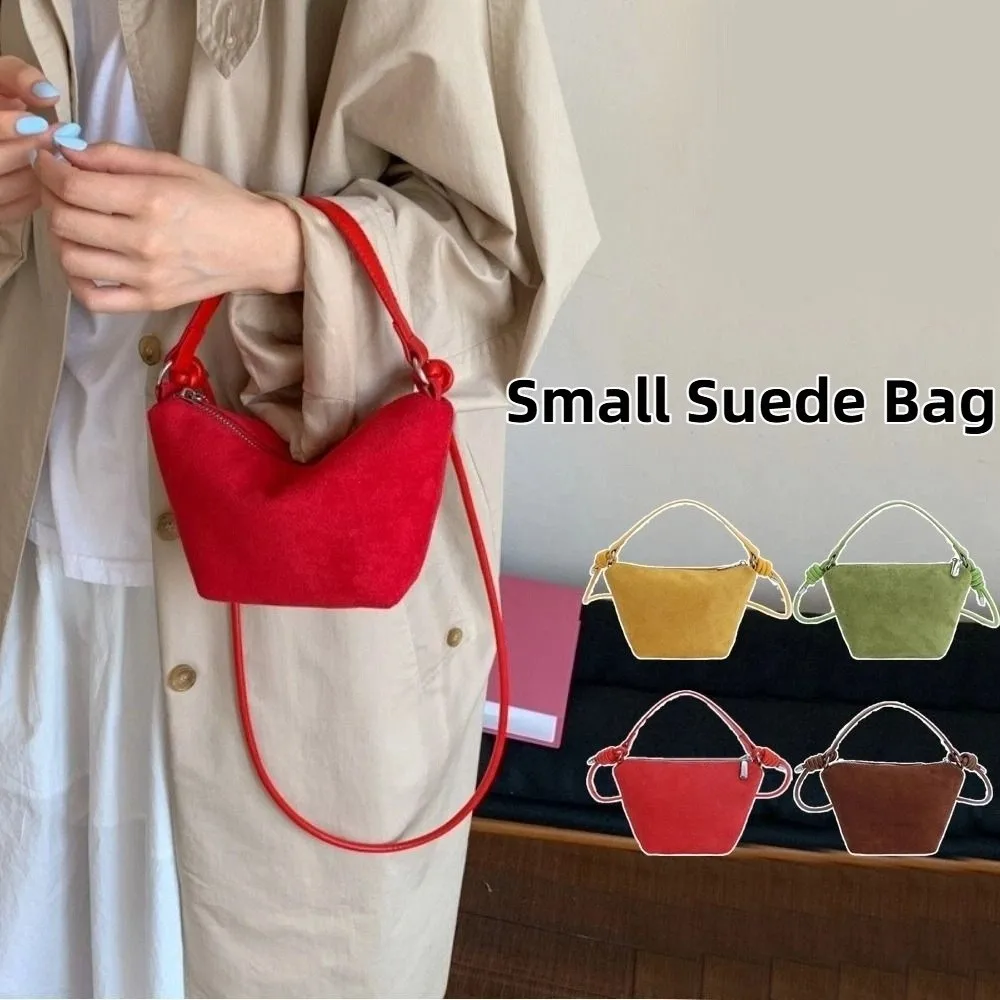 Casual Korean Suede Handbags Candy Color Leisure Frosted Shoulder Purse Zipper Small Crossbody Bags Women
Casual Korean Suede Handbags Candy Color Leisure Frosted Shoulder Purse Zipper Small Crossbody Bags Women