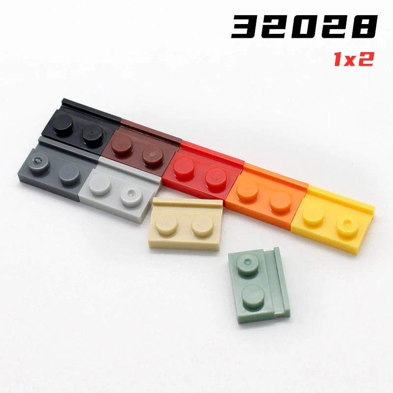 Rainbow Pig MOC Particles 32028 Plate Modified 1 x 2 with Door Rail Compatible Building Blocks Parts DIY Educational Tech Toys
Rainbow Pig MOC Particles 32028 Plate Modified 1 x 2 with Door Rail Compatible Building Blocks Parts DIY Educational Tech Toys