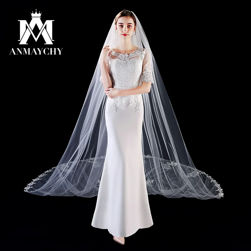 Long Wedding Bridal Veil With Comb 2024 Applique One-Layer Wedding Veil Wedding Accessories
Long Wedding Bridal Veil With Comb 2024 Applique One-Layer Wedding Veil Wedding Accessories