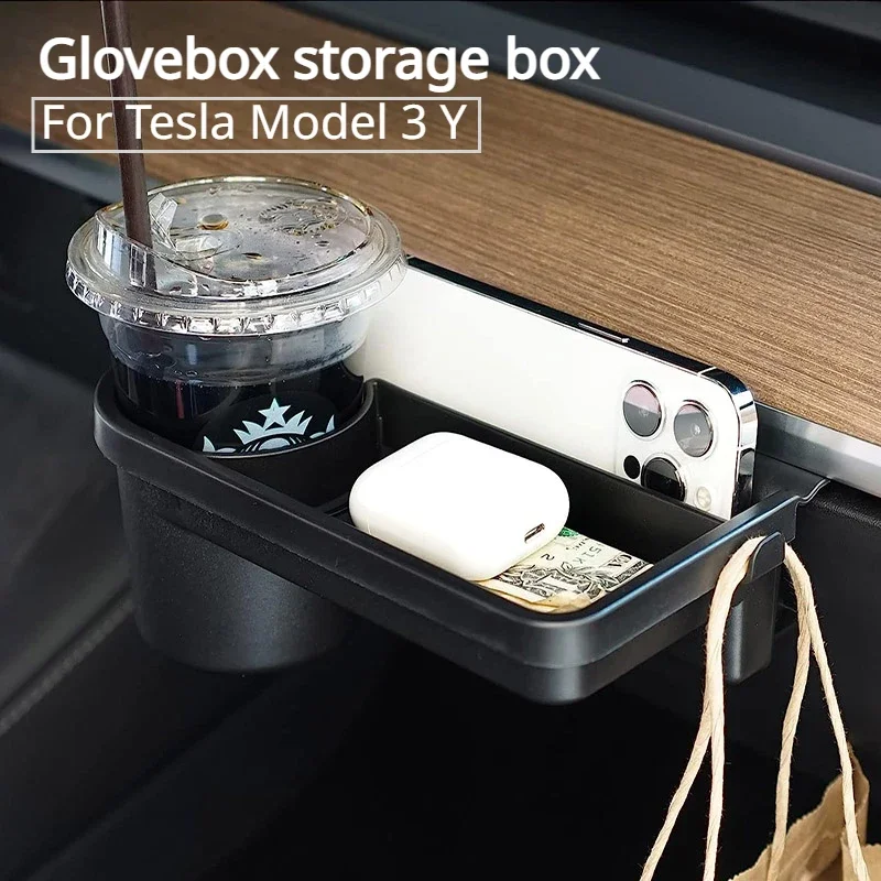 GloveBox Storage Box for Tesla Model 3 Y Glove Box Front Passenger Rack Shelf Mobile Phone Water Cup Holder Hook Car Accessories
GloveBox Storage Box for Tesla Model 3 Y Glove Box Front Passenger Rack Shelf Mobile Phone Water Cup Holder Hook Car Accessories