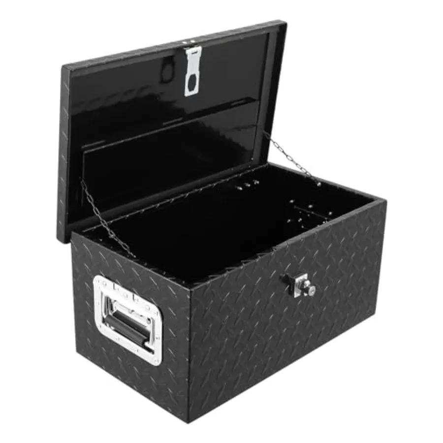 20 in Aluminum Diamond Plate Tool Box With Lock and Keys Heavy Duty Waterproof Truck Storage Organizer Chest for Pick Up
20 in Aluminum Diamond Plate Tool Box With Lock and Keys Heavy Duty Waterproof Truck Storage Organizer Chest for Pick Up