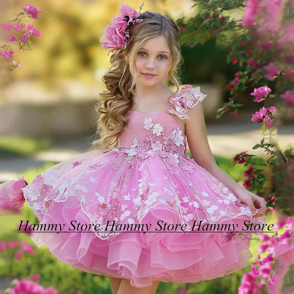 Wedding Flower Girl Dress Fashion Pink s Pageant Party Gown Embroidery Lace Flowers Ball Little First Communion Dresses
Wedding Flower Girl Dress Fashion Pink s Pageant Party Gown Embroidery Lace Flowers Ball Little First Communion Dresses