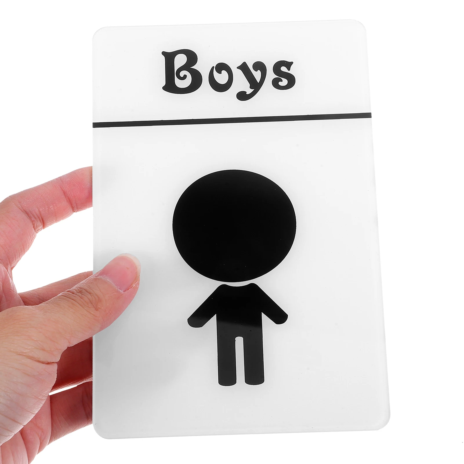 Kindergarten Gender Bathroom Signs Acrylic Kids Room Stickers Self Adhesive Door Decals Cute Wall Decor for Daycare Restroom
Kindergarten Gender Bathroom Signs Acrylic Kids Room Stickers Self Adhesive Door Decals Cute Wall Decor for Daycare Restroom