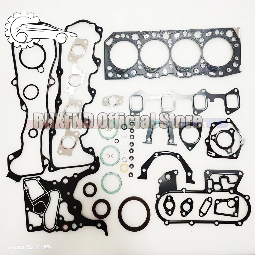 Overhaul kit Engine full gasket set 3L rebuilding 04111-54094 For Toyota Hilux 4-Runner HiAce Land Cruiser Dyna 150 2779cc 2.8D
Overhaul kit Engine full gasket set 3L rebuilding 04111-54094 For Toyota Hilux 4-Runner HiAce Land Cruiser Dyna 150 2779cc 2.8D