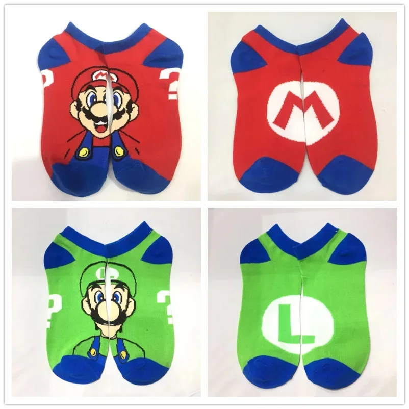 Game Super Mario Bros Short Cotton Socks Cartoon Action Figure Luigi Boys Students Sports Breathable Ankle Socks Christmas Gifts
Game Super Mario Bros Short Cotton Socks Cartoon Action Figure Luigi Boys Students Sports Breathable Ankle Socks Christmas Gifts