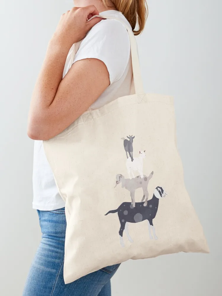 Goat Stack Tote Bag Gift bag Lady bags custom bags Women's shopper
Goat Stack Tote Bag Gift bag Lady bags custom bags Women's shopper