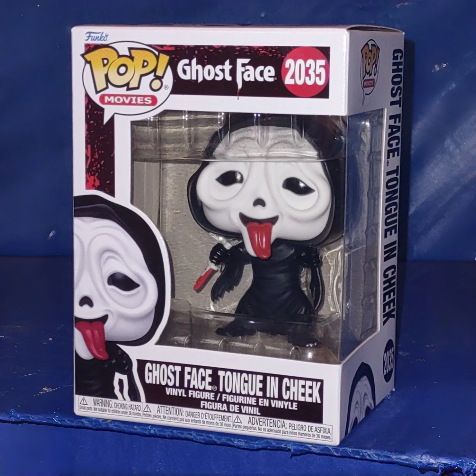 Scream Ghost Face Tongue in Cheek Figure#2035 Funko Pop Official Licensed Limited Edition Statue Horror Movie Gift Toys for Fans
Scream Ghost Face Tongue in Cheek Figure#2035 Funko Pop Official Licensed Limited Edition Statue Horror Movie Gift Toys for Fans