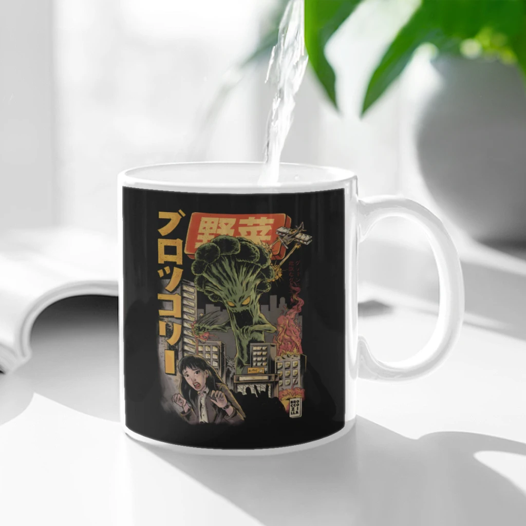 Broccozilla Black Version Ceramic Cup Coffee Oatmeal Breakfast Cup Creative Personality Mug
Broccozilla Black Version Ceramic Cup Coffee Oatmeal Breakfast Cup Creative Personality Mug