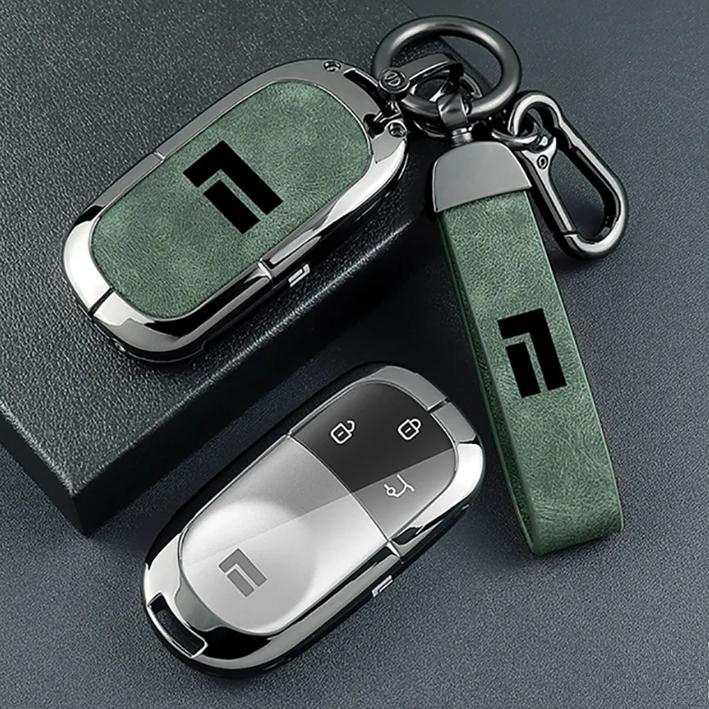 Car Keychain Accessories Fit For BAIC Jishi Polestone 01 Rox 01 Leather Alloy Car Smart Remote Key Case Cover Holder Shell Bag
Car Keychain Accessories Fit For BAIC Jishi Polestone 01 Rox 01 Leather Alloy Car Smart Remote Key Case Cover Holder Shell Bag
