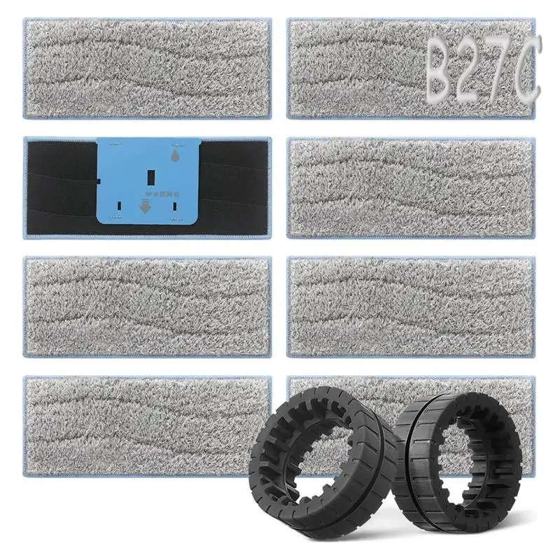 Wet Mopping Pads Replacement Wheel Tires For Irobot Braava Jet M6 (6110) (6012) (6112) (6113) Ultimate Robot Mop
Wet Mopping Pads Replacement Wheel Tires For Irobot Braava Jet M6 (6110) (6012) (6112) (6113) Ultimate Robot Mop