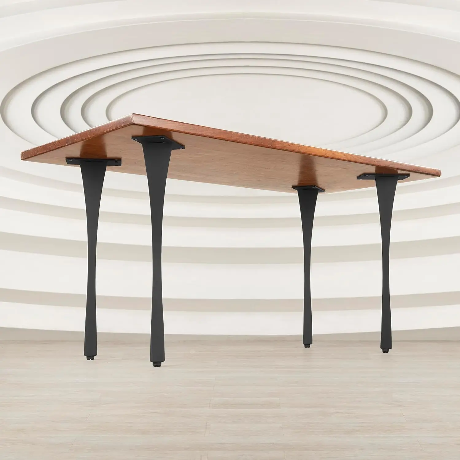 28" H 501 Snello Handcrafted Black Metal Table Legs and Bases for Dining Tables | Steel Desk Legs | Rust-Resistant, Adjustable F
28" H 501 Snello Handcrafted Black Metal Table Legs and Bases for Dining Tables | Steel Desk Legs | Rust-Resistant, Adjustable F