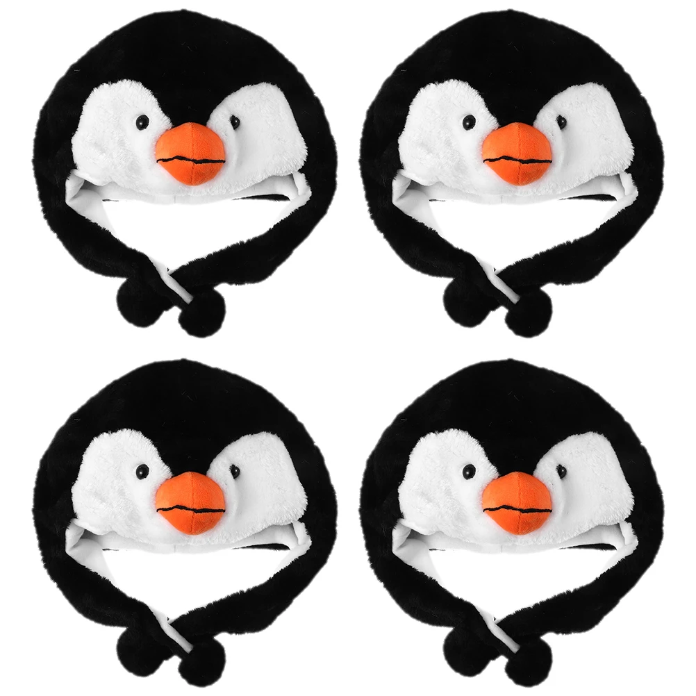 4Pcs Cute Penguin Hat Warm Ear Cover Stylish Headwear for Winter Holiday Festival Performance Photo Booth Decoration Accessory
4Pcs Cute Penguin Hat Warm Ear Cover Stylish Headwear for Winter Holiday Festival Performance Photo Booth Decoration Accessory