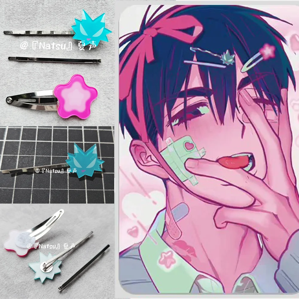 Ivan R6 Hairclip Alien Stage Cosplay Cute Kawaii Prop Headwear Pink Flower Till Hairclip Halloween Carnival Gifts Man Customized
Ivan R6 Hairclip Alien Stage Cosplay Cute Kawaii Prop Headwear Pink Flower Till Hairclip Halloween Carnival Gifts Man Customized