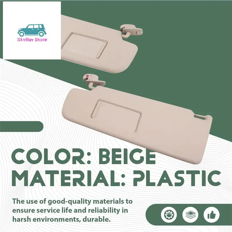 Sun Visor Car Interior Mirrors Sun Visor Forskoda Octavia Baby Mirrors 1ZD857551/552 5JD857551/552 Beige
Sun Visor Car Interior Mirrors Sun Visor Forskoda Octavia Baby Mirrors 1ZD857551/552 5JD857551/552 Beige