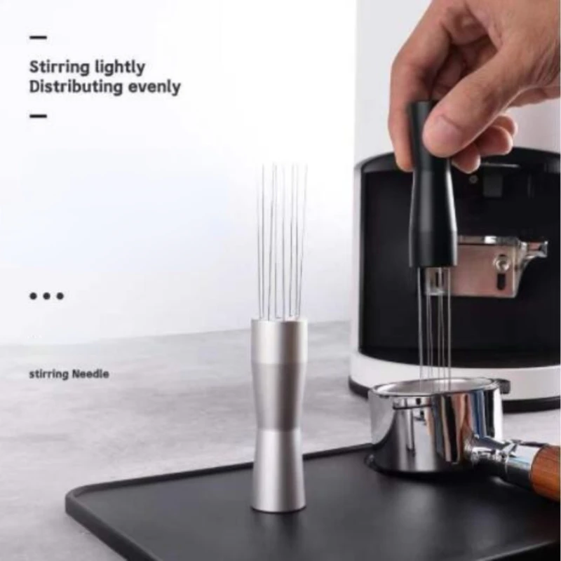 Espresso Blender Tamper Needle Coffee Tamper Dispenser Coffee Blender WDT Tool Food Grade Stainless Steel Needle
Espresso Blender Tamper Needle Coffee Tamper Dispenser Coffee Blender WDT Tool Food Grade Stainless Steel Needle